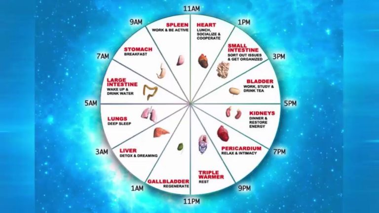 Chinese Medicine Clock