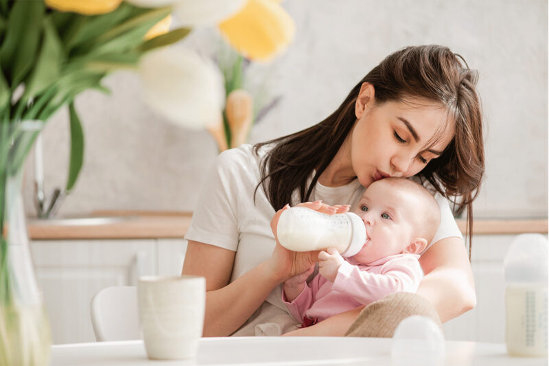 Feeding a Baby