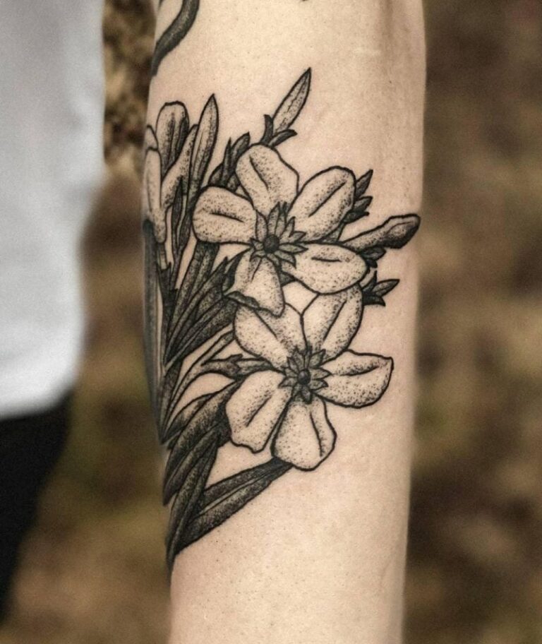 White oleander flower meaning love tattoo