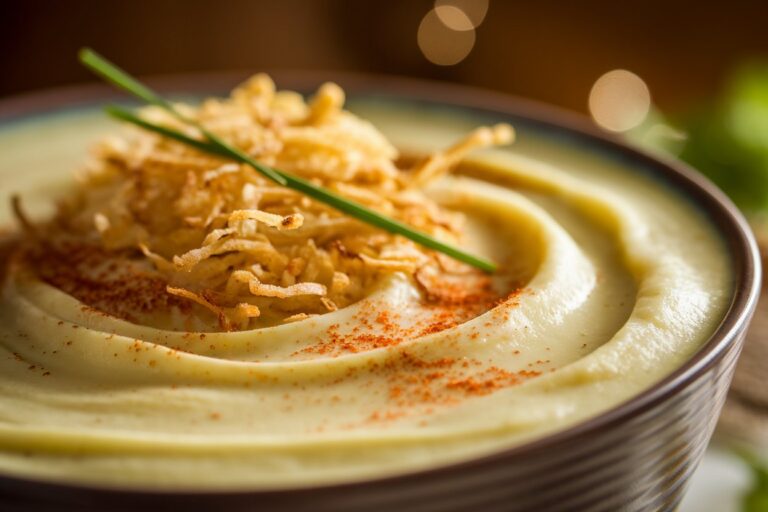 Vegan Potato Soup with Hash Browns