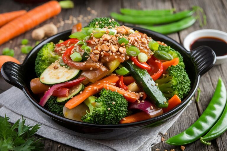 Easy Vegan Vegetable Stir Fry