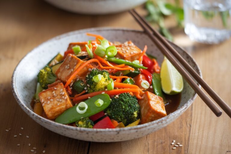 Easy Vegan Tofu and Vegetable Stir-Fry